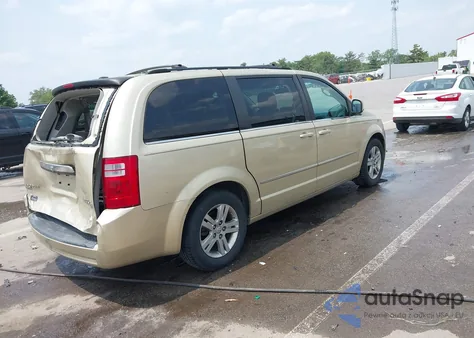 2010 Dodge Grand Caravan Sxt из США, поврежденный, VIN 2D4RN5DX2AR438459